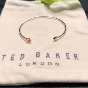 Ted Baker rose gold cuff bracelet